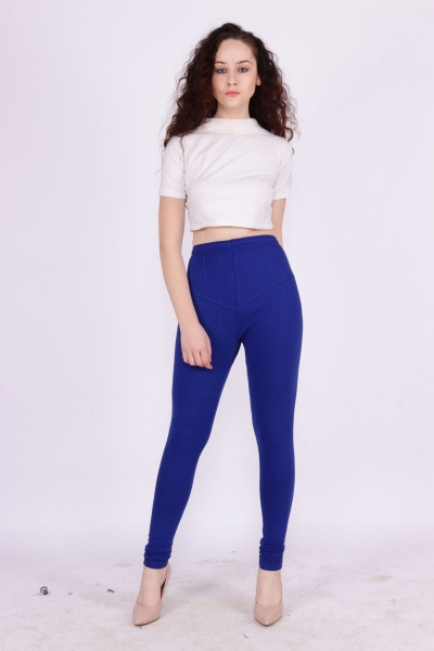 Royal Blue Churidar Leggings